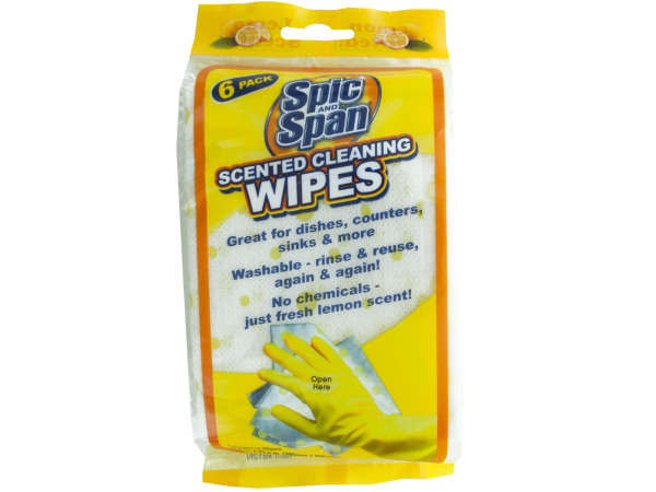 Spic&span cleaning wipes Lemon 48 (812751008125)